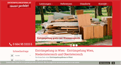 Desktop Screenshot of entruempelungsfirma.at